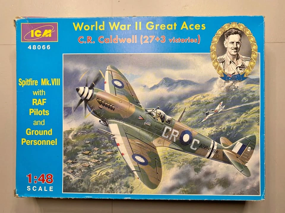 1/48 Scale Spitfire Mk. VIII ICM Model Kit