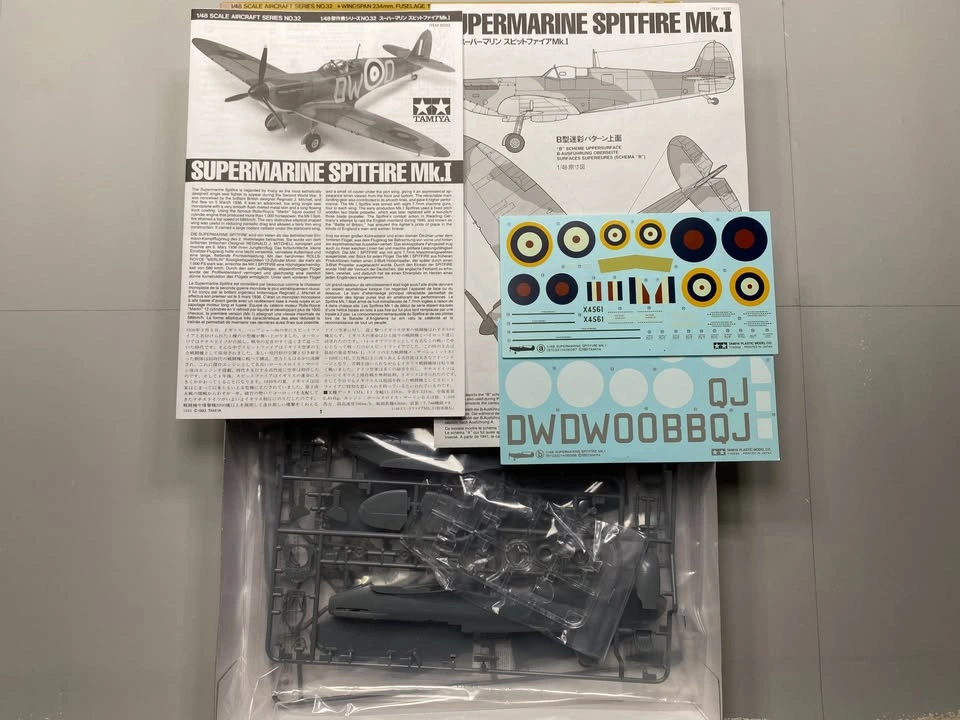 1/48 Scale Spitfire Mk. I Tamiya Kit - photo 2