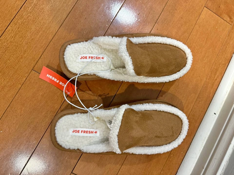 Joe Fresh Platform Slippers