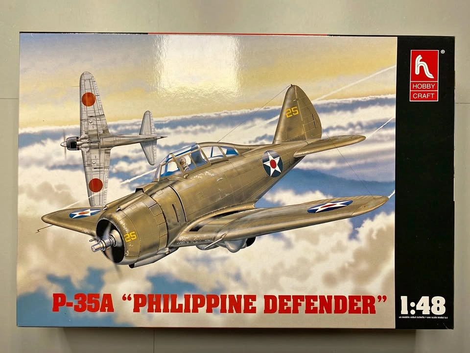 1/48 P-35A "Philippine Defender" Model Kit #HC1551