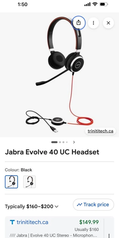 Jabra Evolve 40 UC Stereo Headset - photo 2