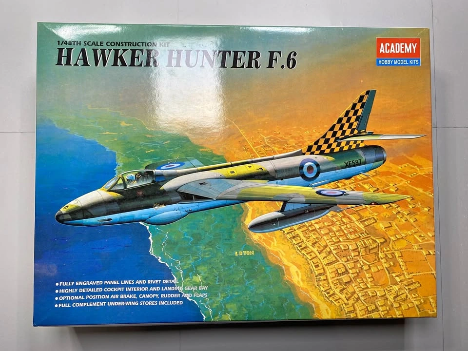 1/48 Scale Academy Hawker Hunter F6