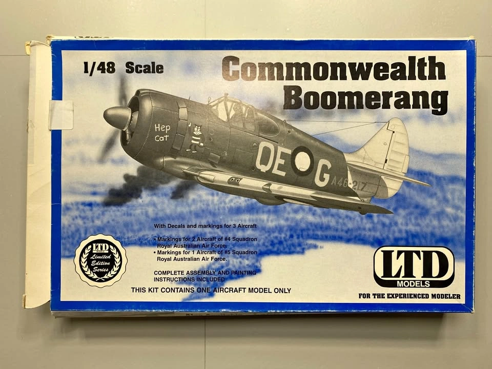 1/48 Scale RAAF Commonwealth Boomerang