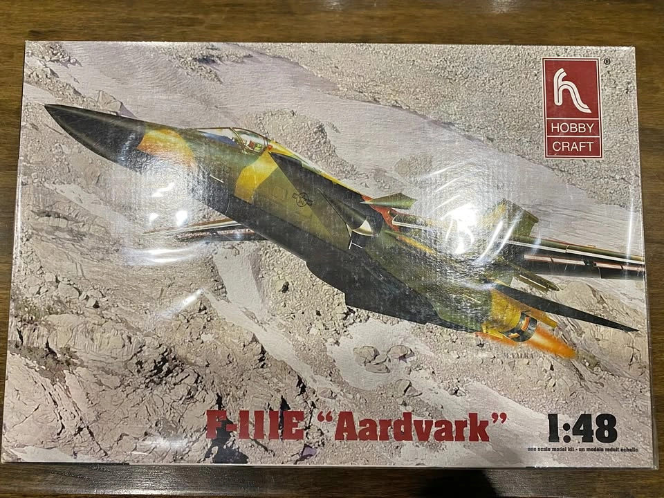 1/48 scale F-111E Aardvark - Hobbycraft Kit HC1424 USAF Markings