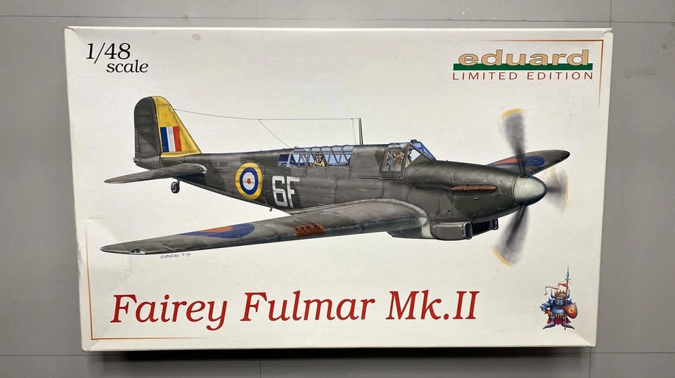 1/48 scale Fairey Fulmar Mk.II Eduard Ltd Ed. Kit 1130