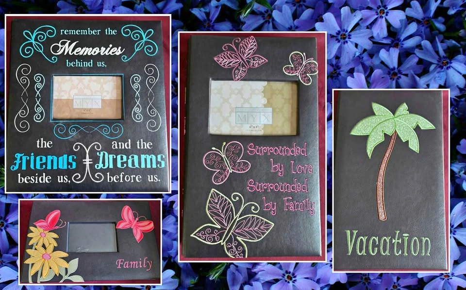 Lot of 4 Leather Photo Albums (4x6) – Holds 1500 Photos Total