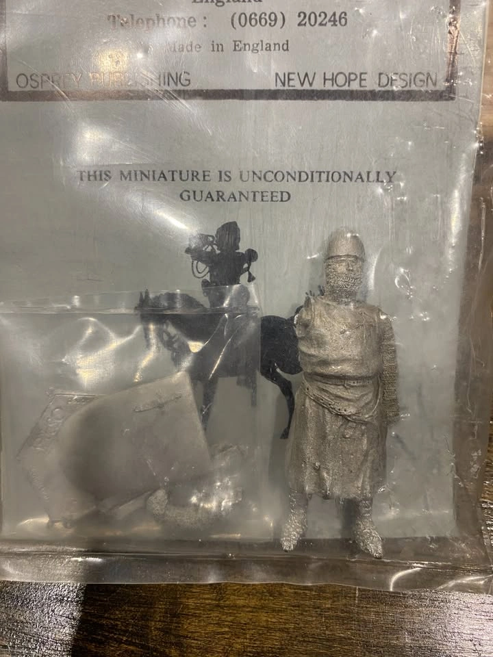 Metal Miniature Soldier Knight of Sant Tago, 13th Century (MA514 - photo 3