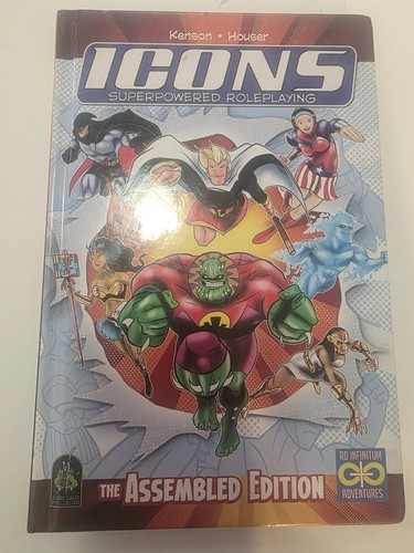 ICONS Superpowered Roleplaying: The Assembled Edition Hardcover