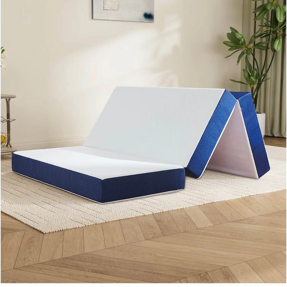 Foldable Mattress Queen, 6 Inch Tri Fold Gel Memory Foam Mattres - photo 2
