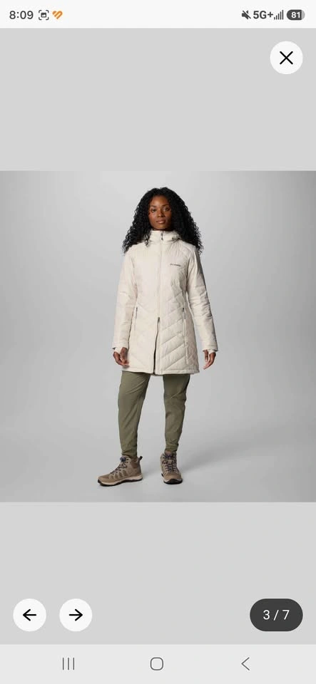 Columbia Women's Hooded Jacket SIZE M - photo 2