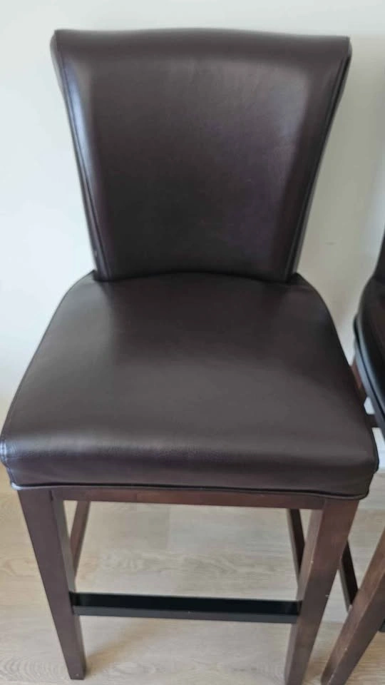 High chair - Brown - wooden legs - photo 2