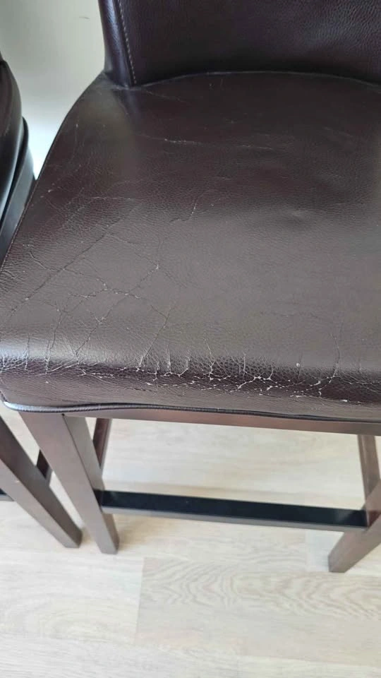 High chair - Brown - wooden legs - photo 4