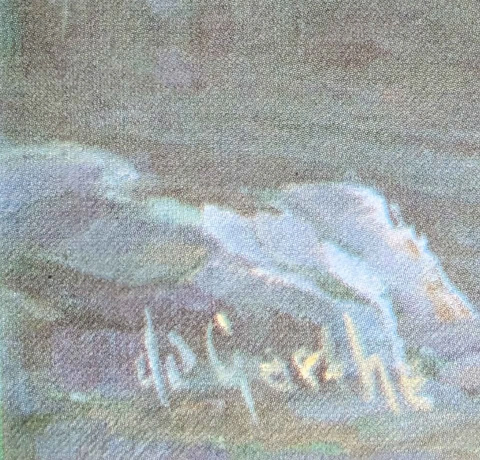 William DeGarthe Print of Peggy's Cove - photo 4