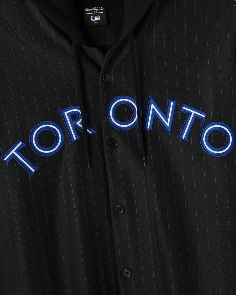 OVO x Toronto Blue Jays Layered Hoodie - Size XL - Brand New - photo 4