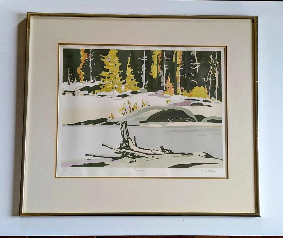 Robert Genn, "Creek" Signed Serigraph #1/34