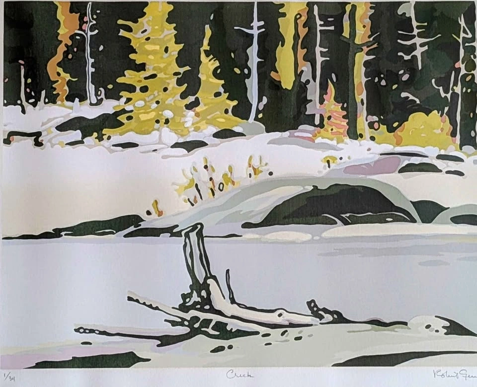 Robert Genn, "Creek" Signed Serigraph #1/34 - photo 5