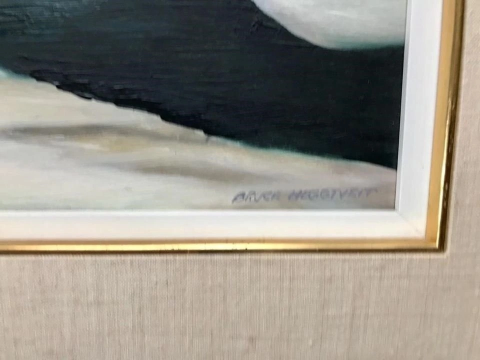 Bruce Heggtveit, "Spring Laurentians". Oil Painting Winter Lands - photo 4