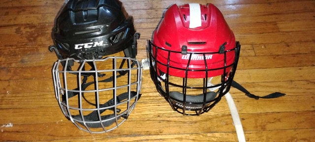 CCM and warrida kids helmets