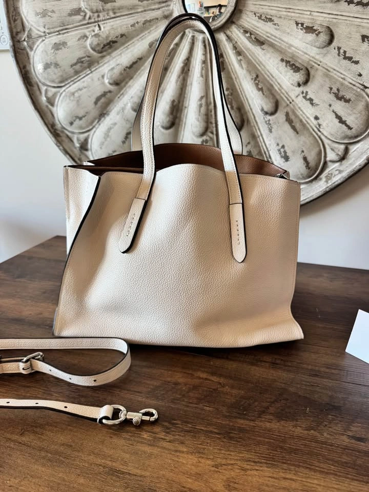Authentic Coach cream coloured Tote - photo 3