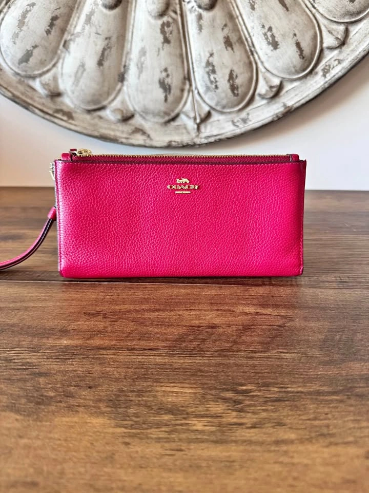 Authentic Coach Wristlet