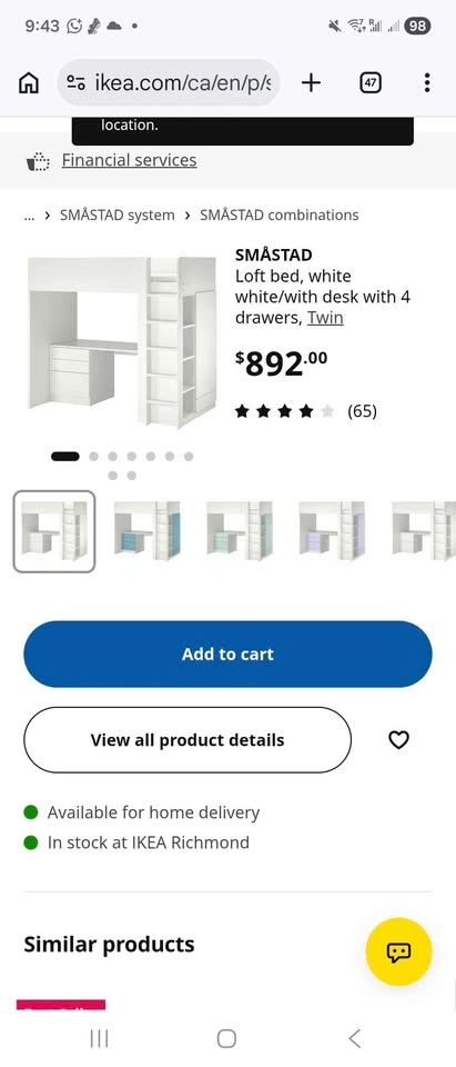 loft bed (bunkbed) - photo 4
