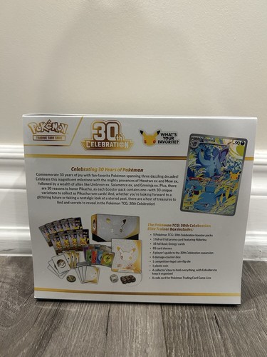 Pokemon 30th Anniversary Celebration Reg ETB Sealed - photo 2