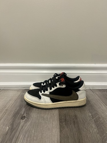 Jordan 1 Retro Low OG x Travis Scott Olive | Authentic