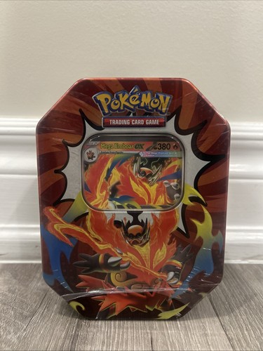 Pokemon - Mega Evolution Tin - Ascended Heroes - Mega Emboar ex