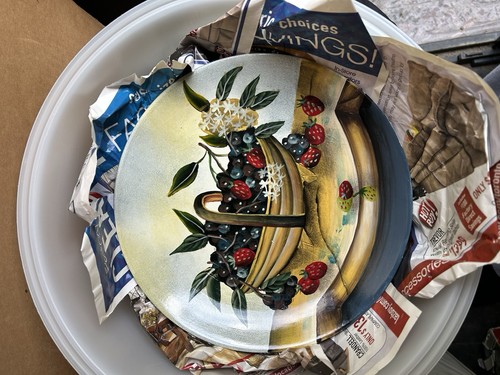 Vintage Raymond Waites Toyo Hand Painted Fruit Berry Plates 10” - photo 4