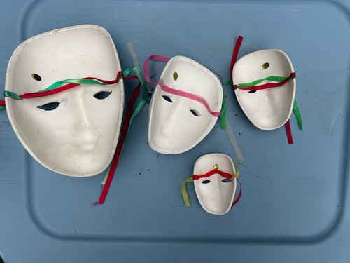 New Orleans Mardi Gras Masquerade Masks Set of 5 - photo 4