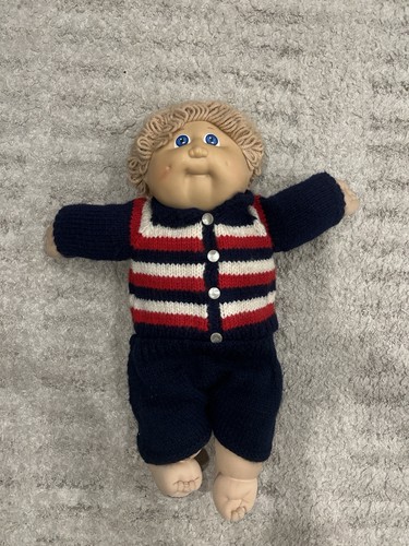 Vintage 1984 Coleco Cabbage Patch Kid Boy #2 Blonde Blue Eyes