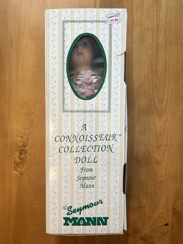 1989 Seymour Mann Samantha & Dawn Porcelain Dolls Lot of 2 - photo 2