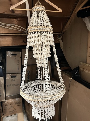 Bohemian Seashell Hanging Chandelier