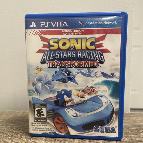 Sonic All-Stars Racing Transformed Bonus Edition PS Vita (Case O