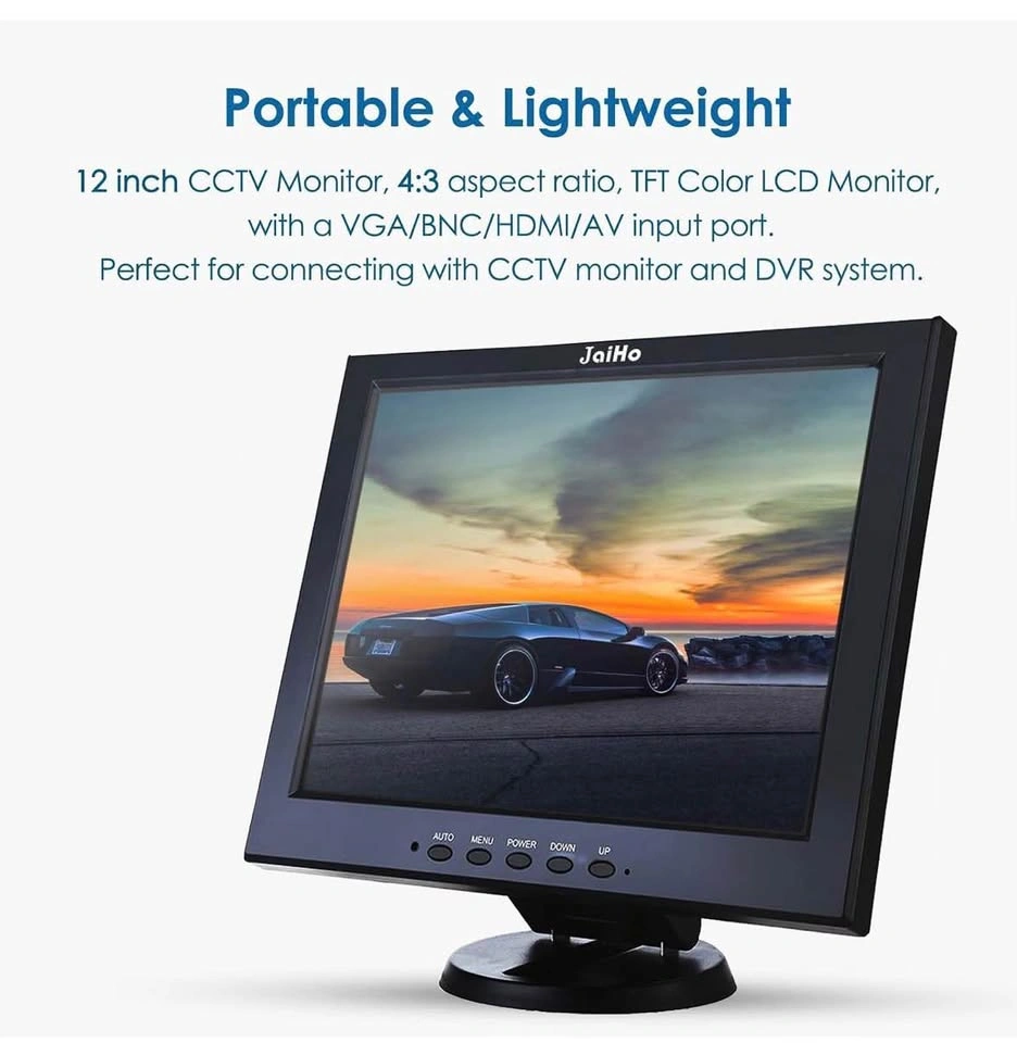 New JaiHo 12 Inch LCD CCTV Monitor - photo 5