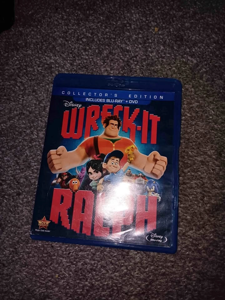 Wreck it Ralph blu ray
