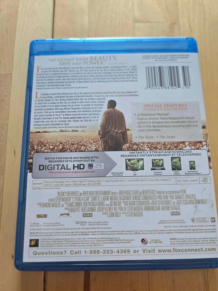 12 Years a Slave (Blu-ray) - photo 3