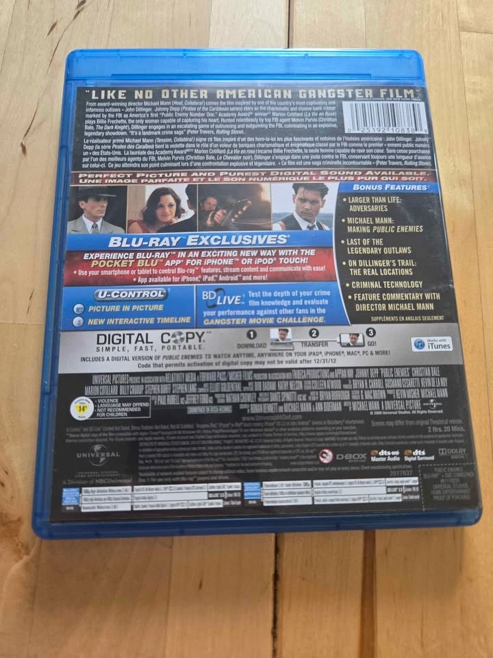 Public Enemies (Blu-ray/DVD) - photo 3