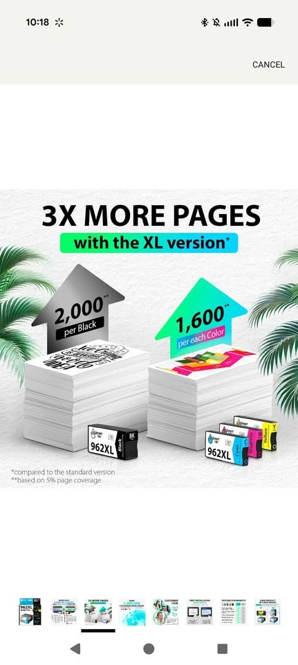 Smart Ink 962XL 4-Pack Remanufactured Ink Cartridges - photo 2