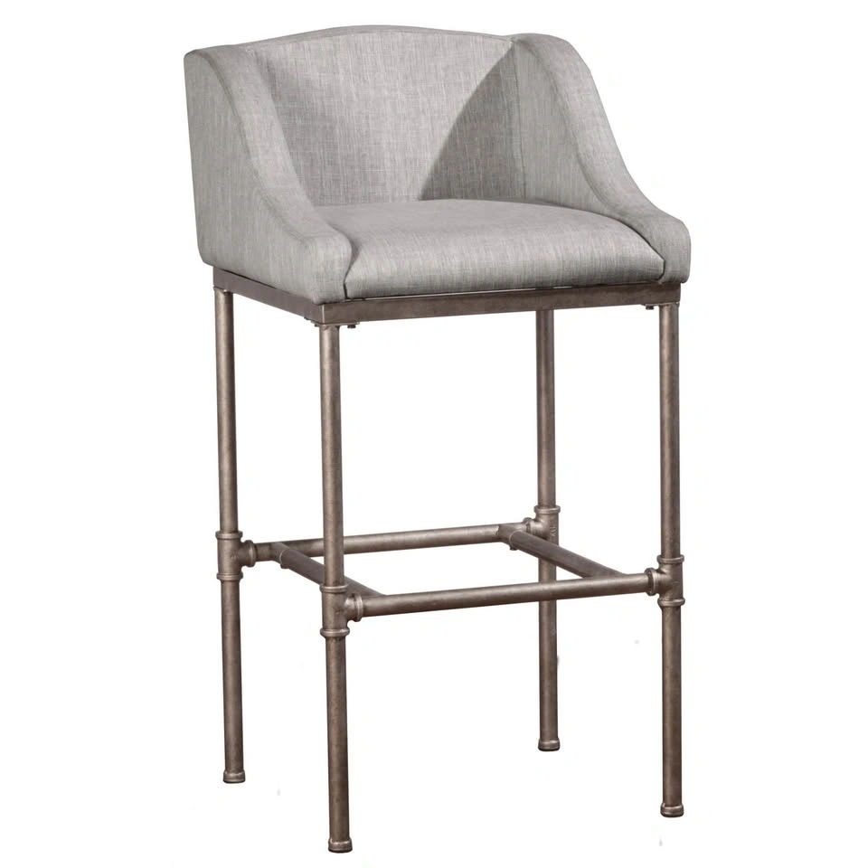 Hillsdale Dillon Counter Height Stool – Light Gray / Textured Si - photo 2