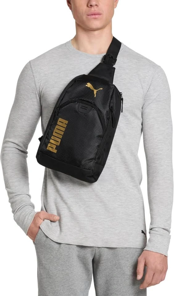 PUMA Contender Sling with Multiple Zip Pockets & Adjustable Stra - photo 3