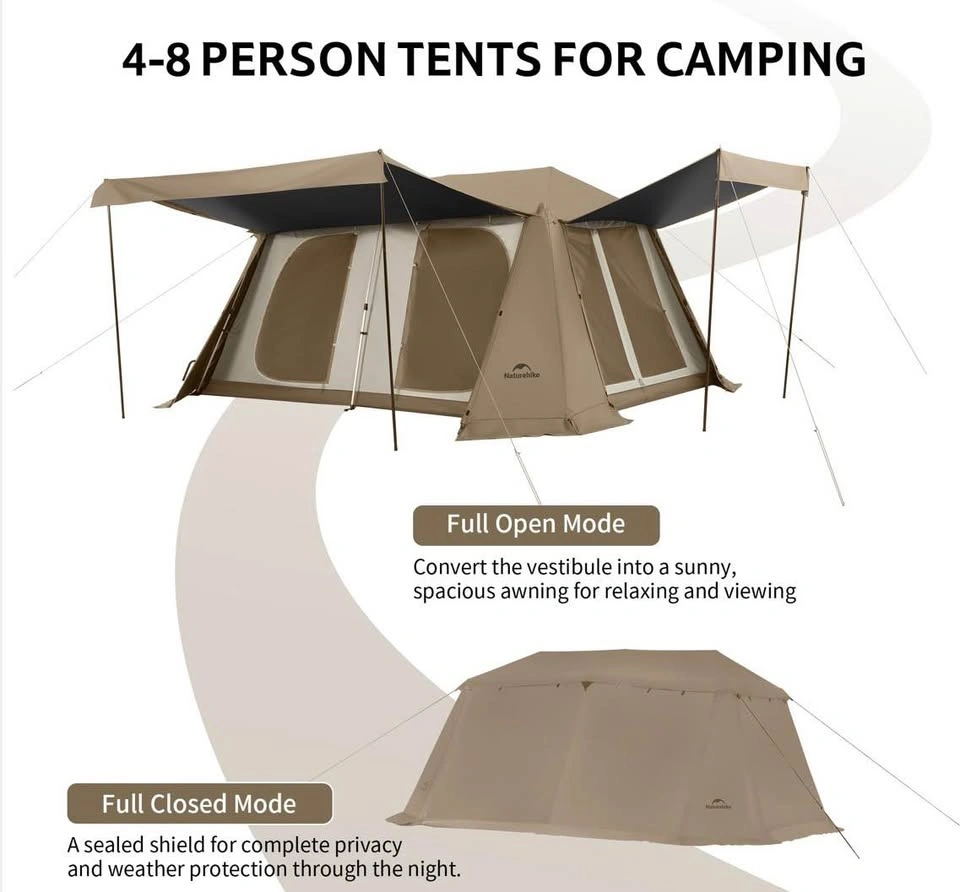 Naturehike Village 13 Instant Tent 4-8 Person – New/Open Box - photo 2