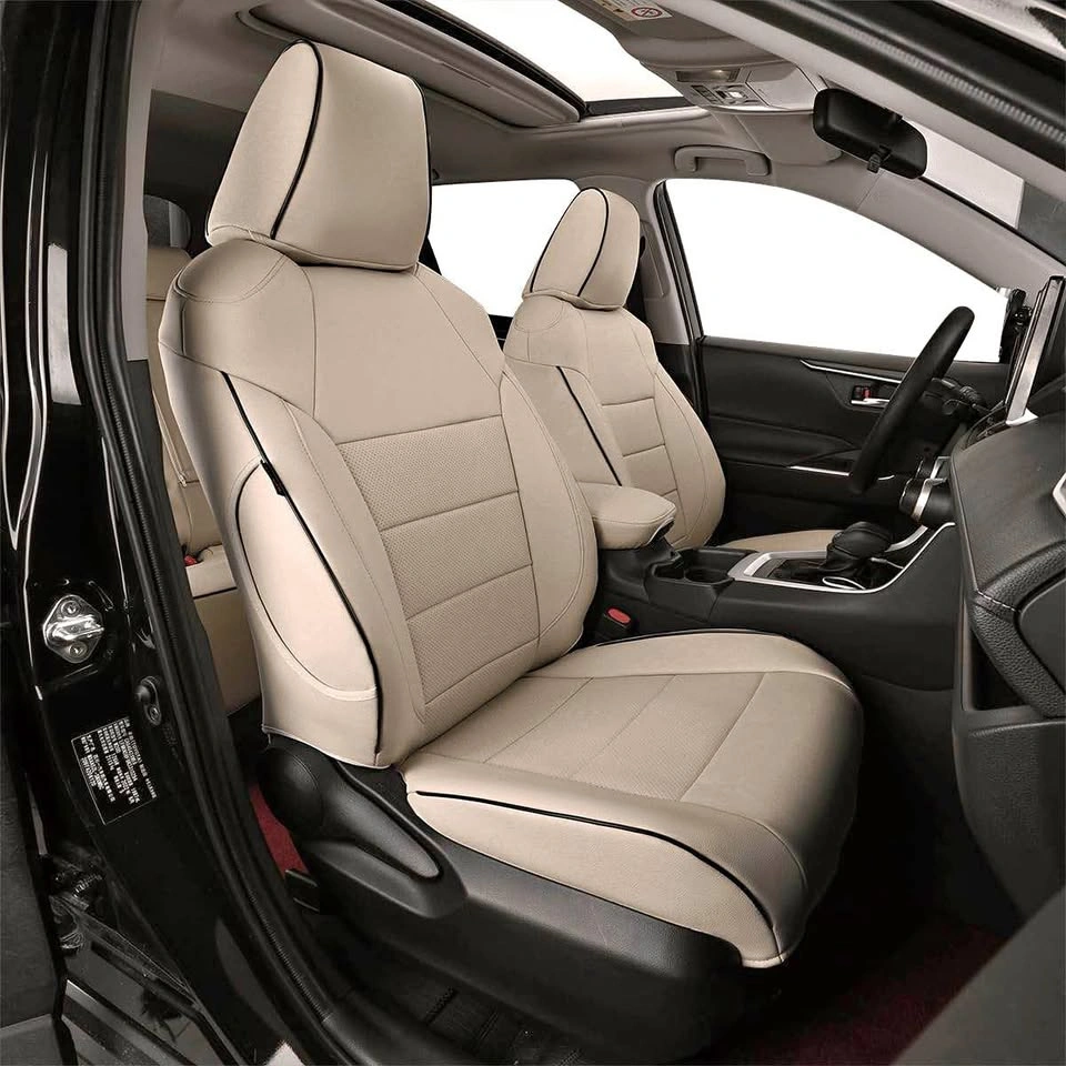 EKR Full Set Seat Covers for Toyota RAV4 Hybrid 2019–2025 – Beig