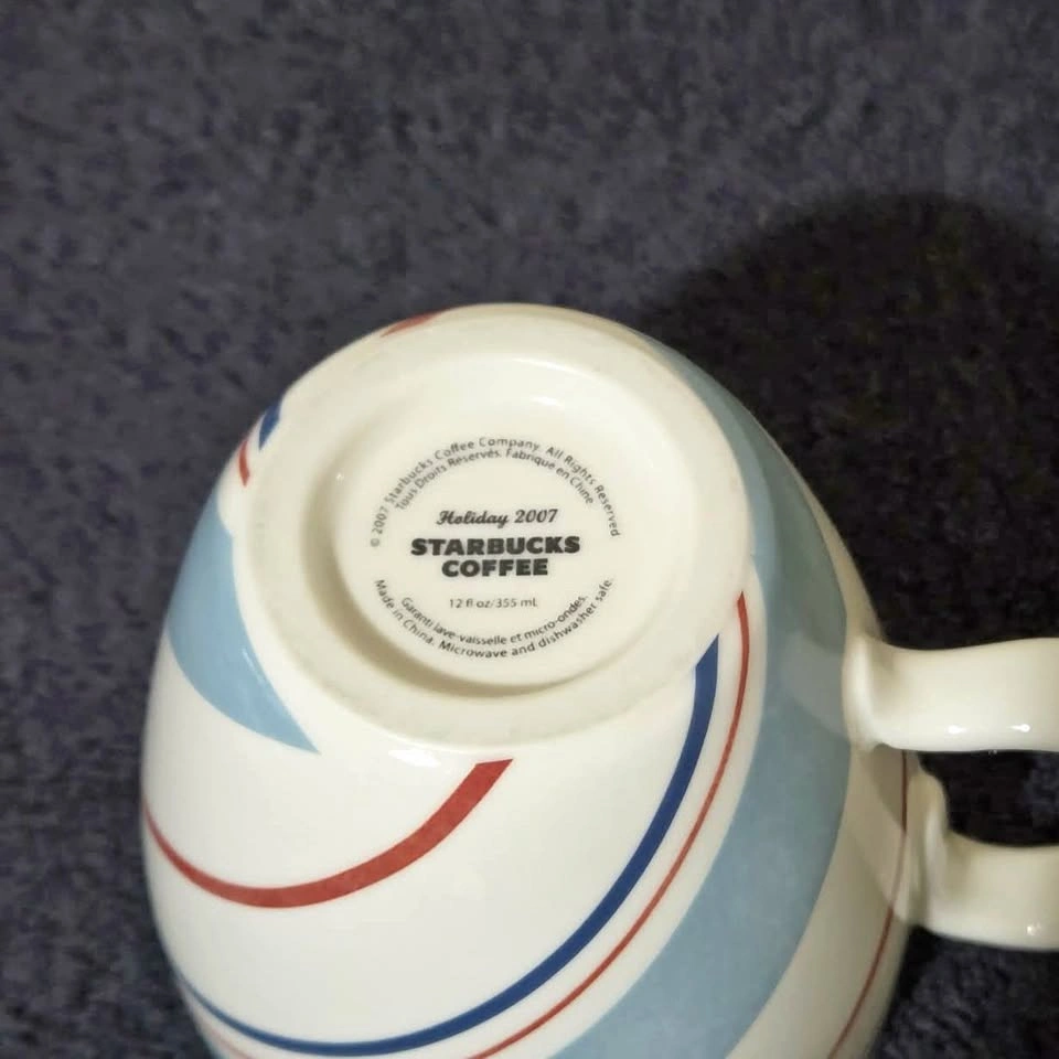 🎄 Starbucks Holiday 2007 Mug – Collectible – 12 oz 🎄 - photo 3