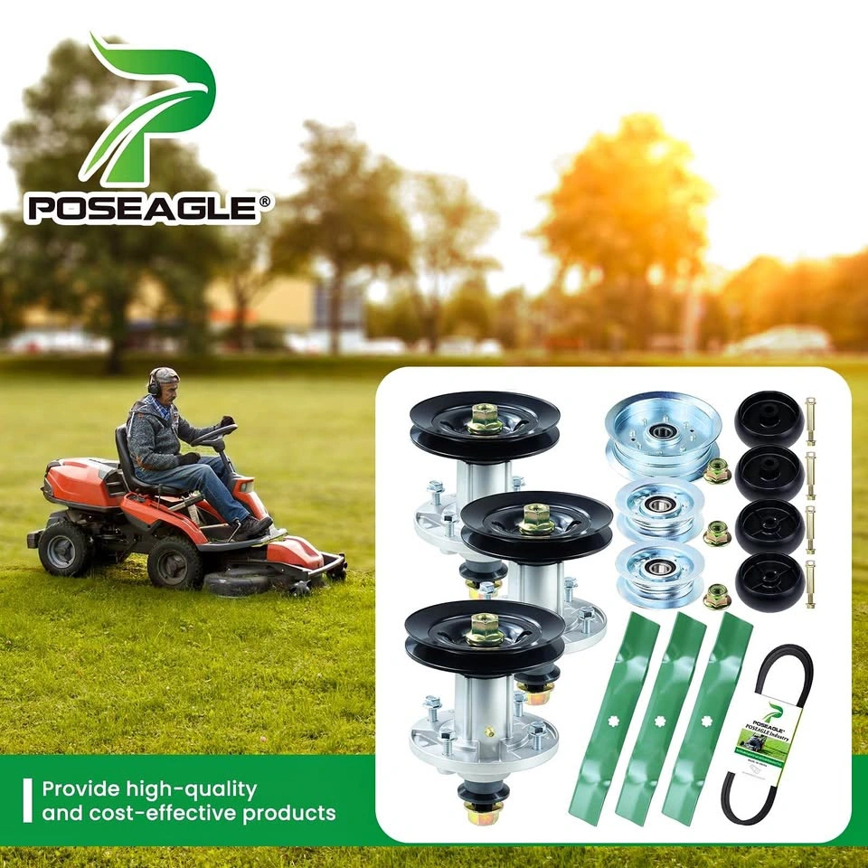 POSEAGLE 48” Deck Rebuild Kit for John Deere D140 E140 E170