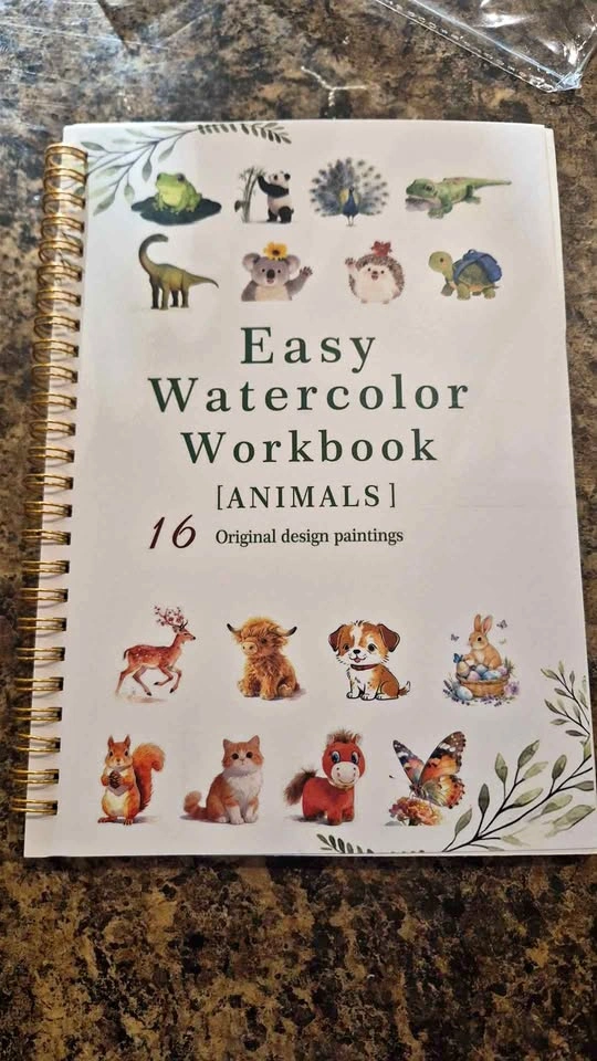 Watercolour workbook