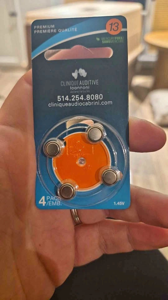 20 pkgs 1.45 v batteries