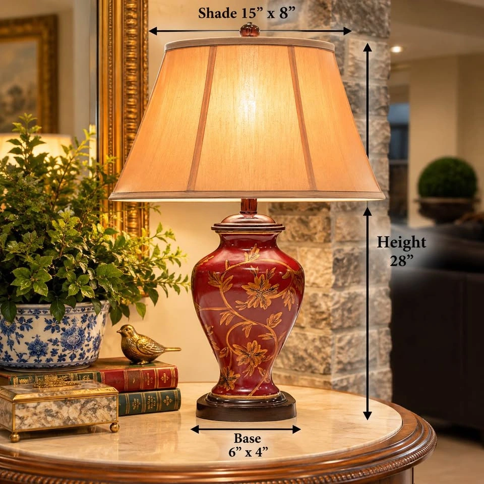 Table Lamp Vintage Chinoiserie Bombay Company - photo 2