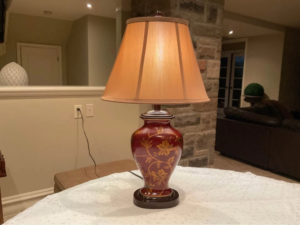 Table Lamp Vintage Chinoiserie Bombay Company - photo 3
