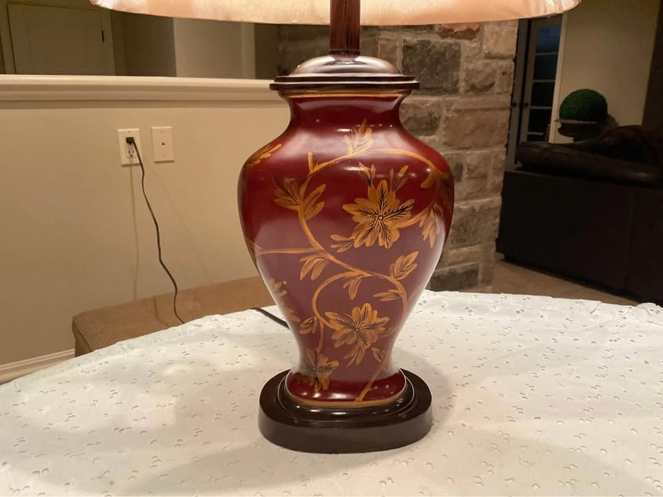 Table Lamp Vintage Chinoiserie Bombay Company - photo 5